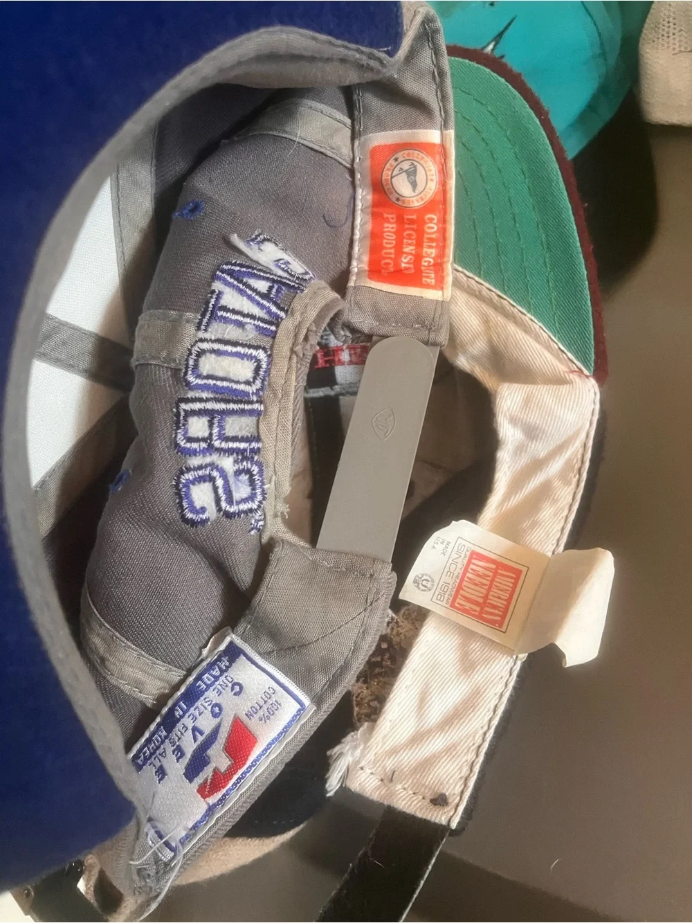 6 vintage hat snapback bundle miami orlando florida dolphins gators marlins